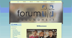 Desktop Screenshot of forum-gesundheit.net